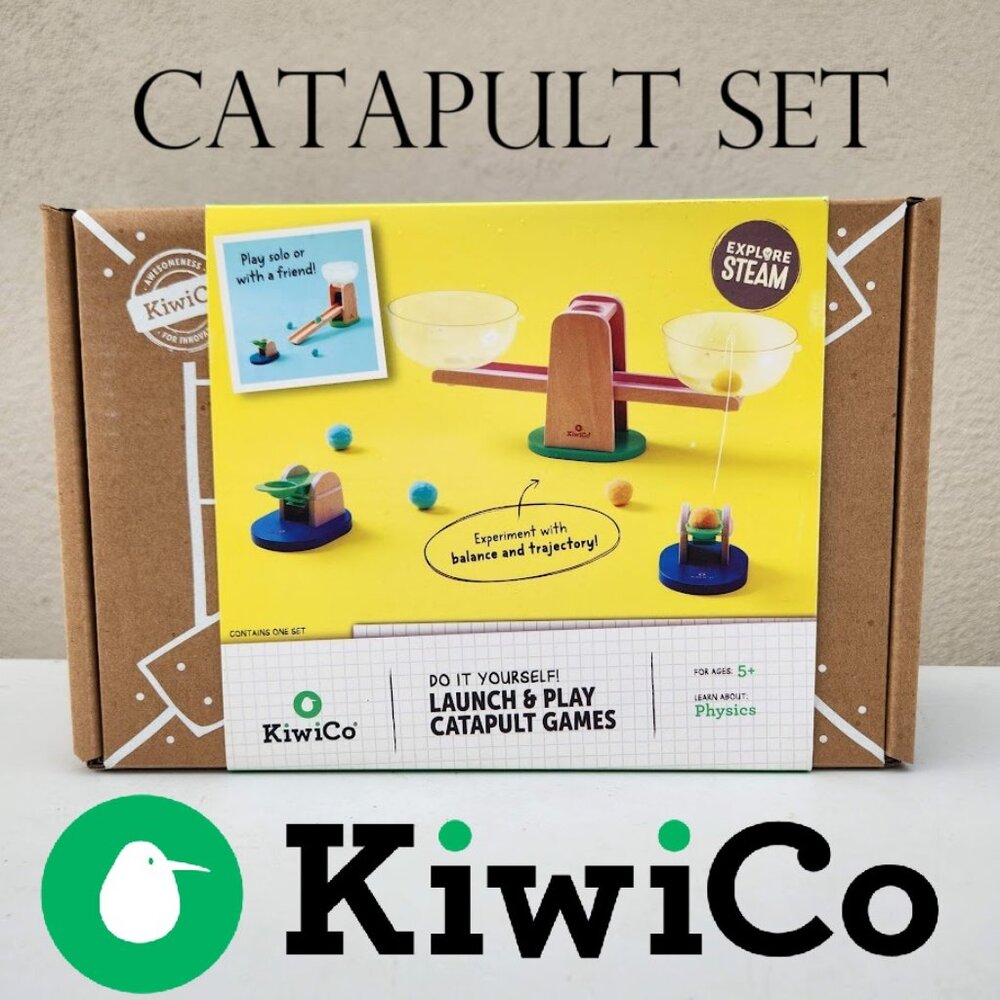 KiwiCo Catapult Science Physics Kit Experiments Game New Christmas Gift NEW Come